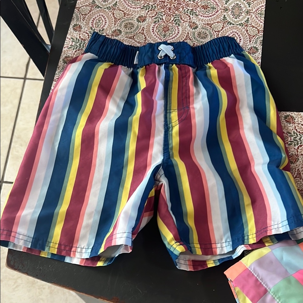 Rufflebutts Striped Swim Shorts